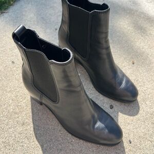 Rag & Bone Black Leather Ankle Boots